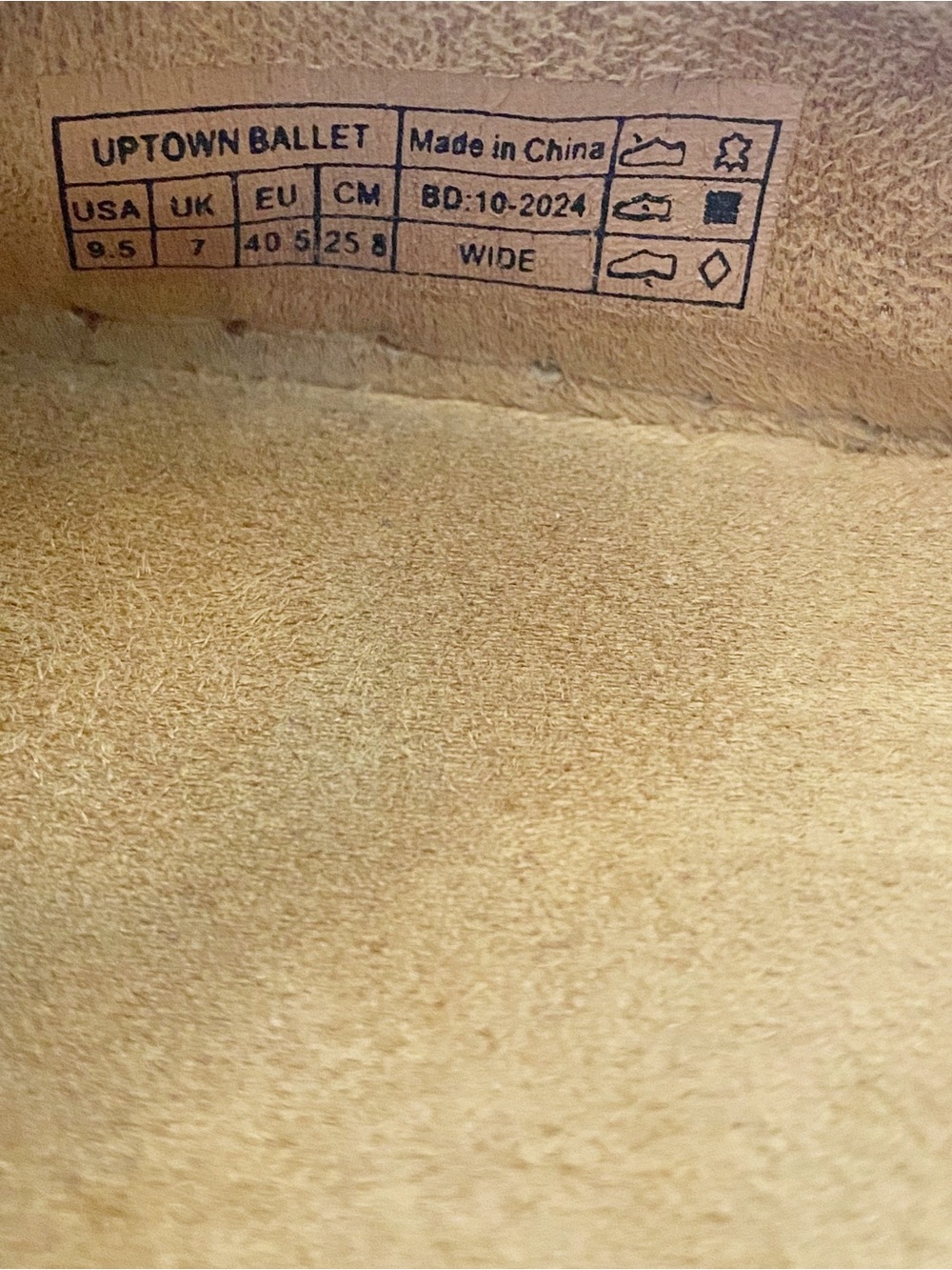 Vionic Uptown Ballet Flat Tan Leather Size 9.5 - Picture 6 of 6